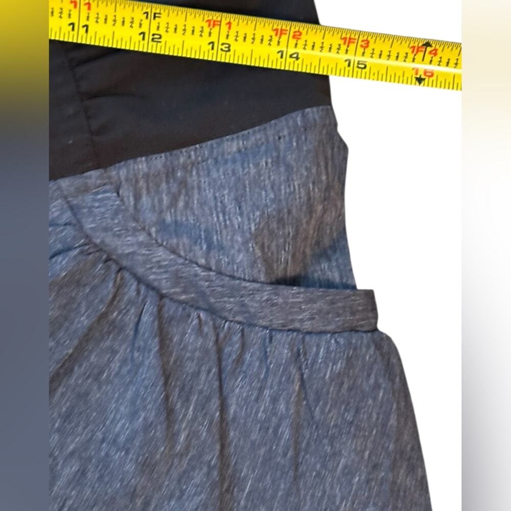 Prana Women’s Medium Charcoal/ blue Jean color long pants - Picture 5 of 7